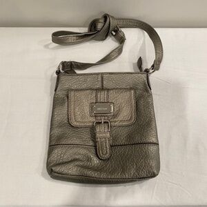 Nine West Smokey Taupe Crossbody Shoulder Bag Purse